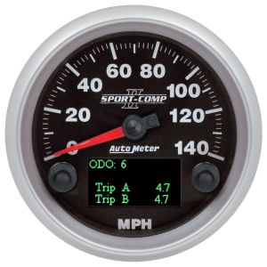 Auto Meter iCAN 3 3/8" Sport II Speedometer Gauge 0-140 MPH 880828