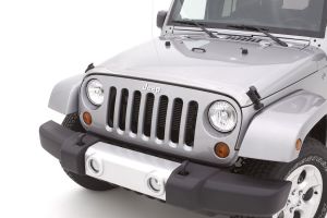 AVS Aeroskin Hood Protector (Chrome) For 2018+ Jeep Wrangler JL 2 Door & Unlimited 4 Door Models 622156