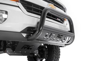 Rough Country Black Bull Bar For 2019-2022 Chevy Silverado 1500 2WD/4WD B-C2073