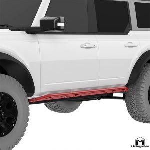 MetalCloak 6G Overline Rocker Rails for 21+ Ford Bronco 4 Door B0200-