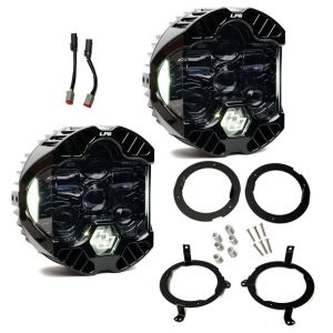 Baja Designs DOT LP6 LED Headlight Kit for 18-24+ Jeep Wrangler JL & Gladiator JT 44-8313-