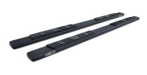 Go Rhino 5" OE Xtreme Low Profile Side Steps with Mounting Brackets Kit - Textured Black for 24-26 Toyota Tacoma 685443280T