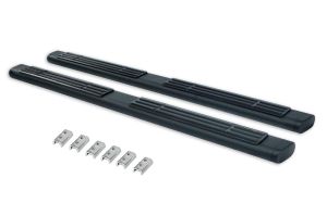 Go Rhino 6" OE Xtreme SideSteps With Mounting Bracket Kit - Textured Black for 15-26 Ford F-150, 17-26 Ford F-250 Super Duty, 17-26 Ford F-350 Super Duty 686415587T