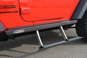 Rock Slide Engineering Gen III Step Sliders for 07-18 Jeep Wrangler JK 2-Door BD-SS-300-JK2