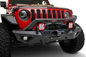 Bestop Highrock 4x4 Granite Series Front Bumper for 18+ Jeep Wrangler JL, JLU & 20+ Gladiator JT 4496001