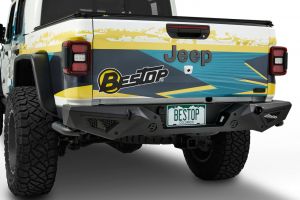 Bestop Highrock 4x4 Granite Series Rear Bumper for 20+ Jeep Gladiator JT 4496201