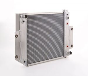 Be Cool Direct Fit Aluminum Radiator in Natural Finish for 72-86 Jeep CJ-5, CJ-6, CJ-7 & CJ-8 with LT1 Engine & Manual Trans. 60005