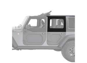 BESTOP Twill Upper Door Rear Pair For 2007-2018 Jeep Wrangler JKU 4 Door Models 5173317