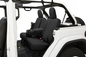 BESTOP Rear Seat Cover With Armrest For 2018+ Jeep Wrangler JL Unlimited 4 Door Models 29291-