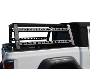 Black Horse Offroad Overland Utility Rack for 20+ Jeep Gladiator JT TR01B