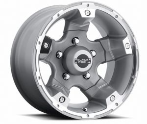 Black Rock Viper 900S 17x8, 5x127 Wheel 900S785045