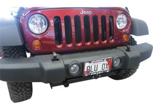 Blue Ox Base Plate Kit (Plastic Bumper) For 2007-18 Jeep Wrangler Models BX1126