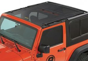 BESTOP Sun Bikini Safari Style Top For 2007-18 Jeep Wrangler JK 2 Door Models 52402-