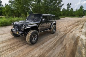 BUSHWACKER HyperForm Fender Flares Front & Rear 4PC Kit for 2018-26+ Jeep Wrangler JL 11950-07