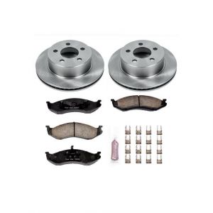 Power Stop Front Z16 Autospecialty Daily Driver OE Brake Kit for 99-06 Jeep Cherokee XJ, Wrangler TJ & Unlimited KOE2152