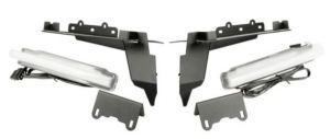 Rugged Ridge Chop Brackets, w/DRL Set, Front for 18-26 Jeep Wrangler JL & 20-26 Gladiator JT Sport & Overland 11640.95