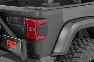 Rough Country Trail Cladding Rear Corners for 18+ Jeep Wrangler JL, JLU TC13026