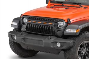 Overtread Mojave Front Grille for 18+ Jeep Wrangler JL & Gladiator JT 19033
