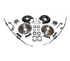 Crown Automotive Rear Disc Brake Conversion Kit for 97-06 Jeep Wrangler TJ with Dana 44 Rear Axle without ABS RT31045