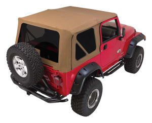RT Off-Road Fabric Spice Complete Top for 98-06 Jeep Wrangler,97-06 Jeep TJ CT20437T