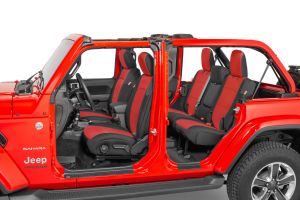 Diver Down Front and Rear Neoprene Seat Covers for 18-25 Jeep Wrangler JL 4Xe Unlimited 4-Door 14167-4090-