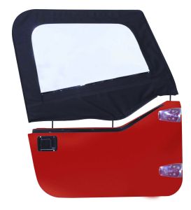 RT Off-Road Fabric Black Door Skin Set for 97-06 Jeep TJ,97-06 Jeep Wrangler DS10115