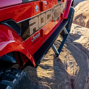 Rock Slide Engineering Gen III Steps Sliders For 2018 Jeep Wrangler JL Unlimited 4 Door Models BD-SS-300-JL4