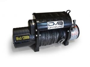 DV8 Offroad 12,000lbs Winch with Synthetic Line WB12SR