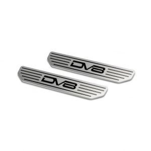 DV8 Offroad Rear Sill Plates with DV8 Logo for 18+ Jeep Wrangler JL Unlimited & 20+ Gladiator JT D-JL-180014-SIL4