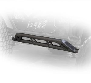 DV8 Offroad Tubular Rock Sliders with Plated End Caps For 2018+ Jeep Wrangler JL 2 Door Models SRJL-23