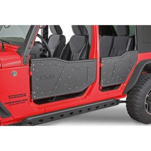 DV8 Offroad Plated Rock Doors for 07-18 Jeep Wrangler Unlimited JK RDSTTB-