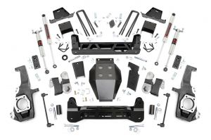 Rough Country 7 Inch Lift Kit NTD M1 w/ Overloads For 20-25 Chevy/GMC 2500HD/3500HD 111140