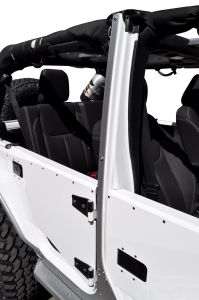 EVO Manufacturing Rockskin B Pillar Armor for 07-18 Jeep Wrangler Unlimited JK 1165AL-