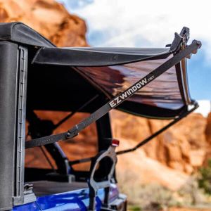 EZ 4X4 EZ-Window for 07-18 Jeep Wrangler JK, JKU with Square Back Top 1907 0043