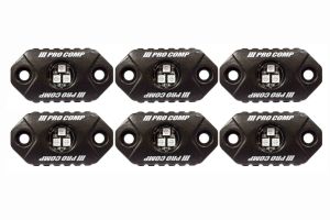 Pro Comp Lighting Universal Rock Light Kit: RGB Color Changing (6 Pc) EXP76501RGB