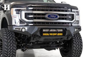 Addictive Desert Designs Bomber Front Bumper for 2017-2022 Ford F-250/F-350 Super Duty F160012140103