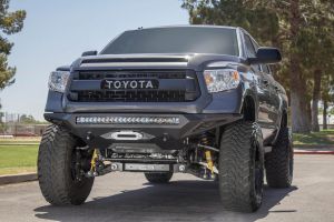 Addictive Desert Designs Stealth Fighter Front Bumper for 2014 - 2021 Toyota Tundra F741422860103