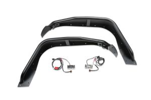 Fabtech Front Steel Tube Fenders for 18-24 Jeep Wrangler JL and Gladiator JT FTS24212