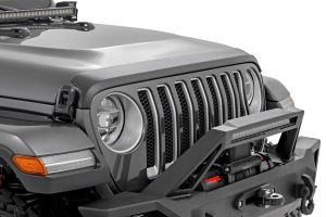 Rough Country Trail Cladding Hood Protector For 18-25 Jeep Wrangler JL/Wrangler Unlimited TC105202
