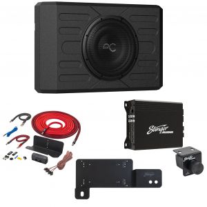 Stinger Off-Road AudioControl (RMS) Swing Gate Loaded Sealed Subwoofer Enclosure Complete Bass Package for Ford Bronco (2021-2023) Single 12" 400 Watt SABBRCSUB