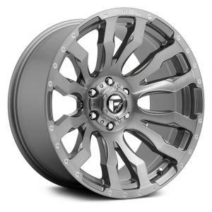 Fuel Off-Road D693 Blitz Wheel, 20x10 with 5 on 5 Bolt Pattern - Platinum D69320007547