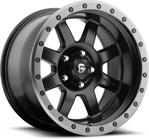 Fuel Off-Road D551 Trophy Wheel in Satin Black 17x8.5 with 4.5in Backspace D55117856545