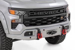 Rough Country Front FXS Bumper 12000S GAN Silver Ice Metallic Chevy Silverado 1500 (23-26)23-26 13007-GAN