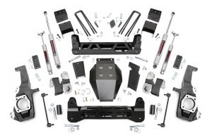 Rough Country 5 Inch Lift Kit NTD w/ Overloads For 20-25 Chevy/GMC 2500HD/3500HD 4WD 110830