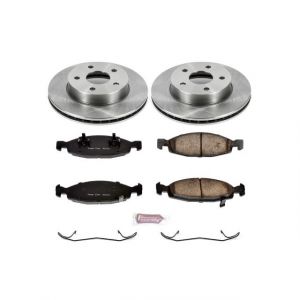 Power Stop Front Z16 Autospecialty Daily Driver OE Brake Kit for 99-02 Jeep Grand Cherokee WJ with Teves Calipers KOE2147