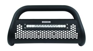 Go Rhino RC2 LR Bull Bar with Mounting Brackets & 20" Light Bar - Textured Black for 09-25 Ford F-150 55883LT