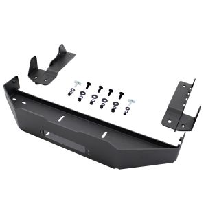 Go Rhino 3100 Series StepGuard - Winch Tray Kit - Textured Black for 19-21 Chevrolet Silverado 1500, 2022 Chevrolet Silverado 1500 LTD 31761T