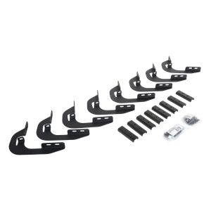 Go Rhino Brackets for V-Series V3, RB10 Slim/RB20 Slim/RB30 Slim and RB30 Running Boards - Textured Black for 23-26 Toyota Sequoia, 22-26 Toyota Tundra 6944356