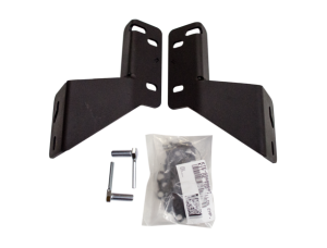 Go Rhino RC4 LR with Mounting Brackets - Textured Black for 15-23 Ford F-150 548860T