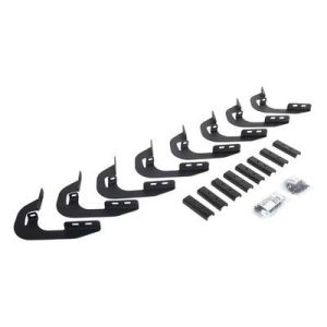 Go Rhino V-Series V3, RB30 and RB Slim Side Steps - MOUNTING BRACKETS ONLY - Textured Black for selected Chevrolet and GMC models 6940476